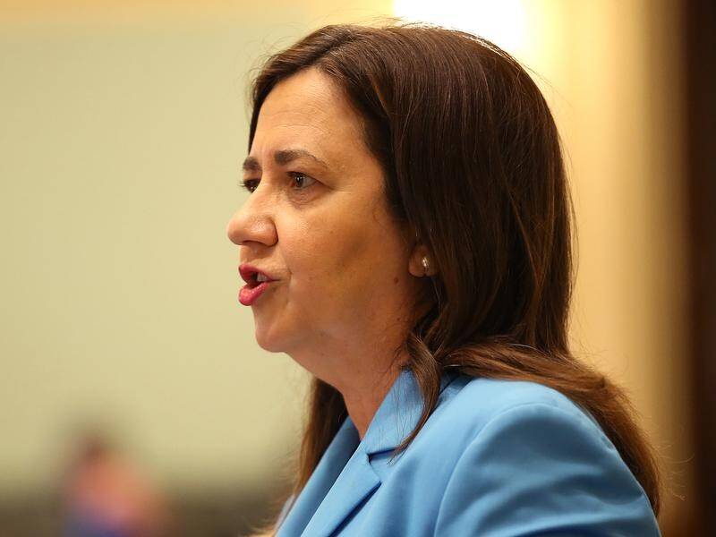 Annastacia Palaszczuk is yet to commit to easing Queensland restrictions on vaccination targets.