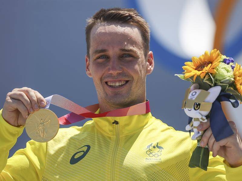 Logan Martin's BMX freestyle win added to Australia's record four Olympic gold medals in a day.