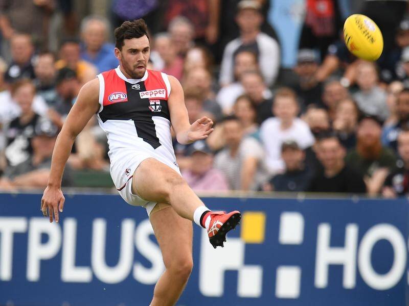 Freshly-retired St Kilda legend Nick Riewoldt says Paddy McCartin has great potential in the AFL.
