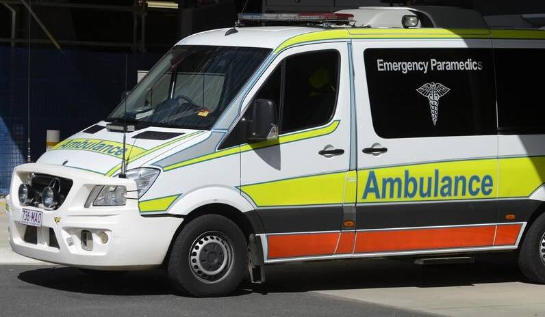 PARAMEDIC RESPONSE: A man has been hospitalised after a workplace incident at Mount Cotton involving a loader.