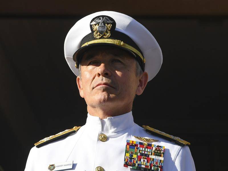The US has reportedly changed its mind on making Admiral Harry Harris its Australian ambassador.