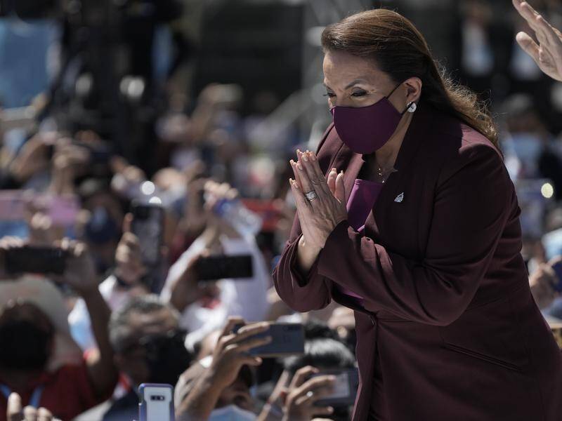 Xiomara Castro has been sworn in as Honduras' first female president.