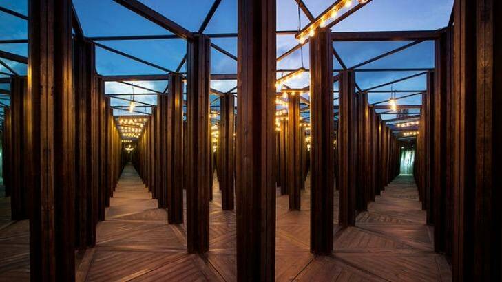 The House of Mirrors will be open until December 11. Photo: Must Do Brisbane