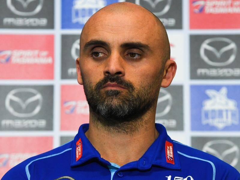North Melbourne coach Rhyce Shaw won't criticise the free kick given against his side.