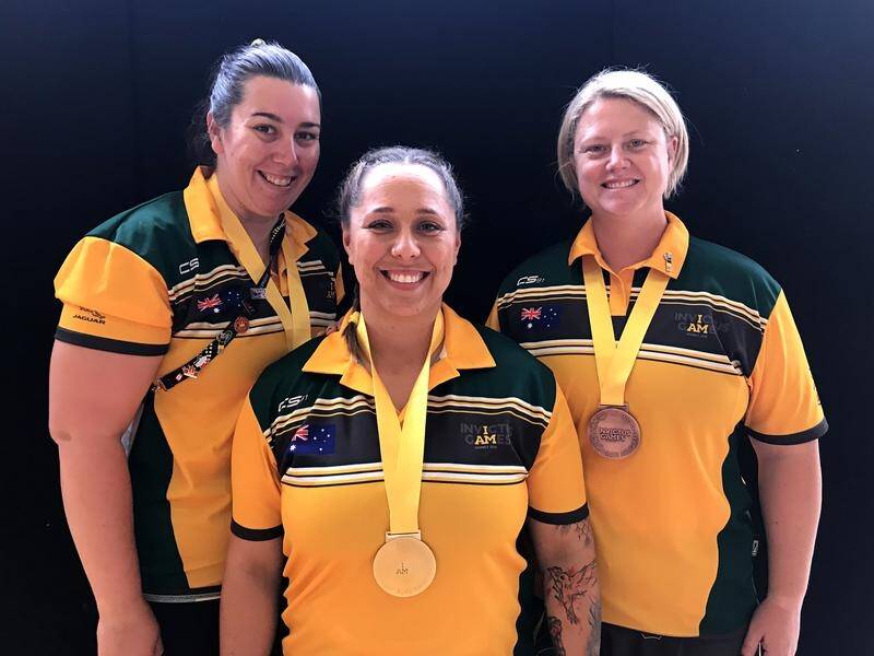 Australia's women powerlifters have had a strong showing at the Invictus Games in Sydney.