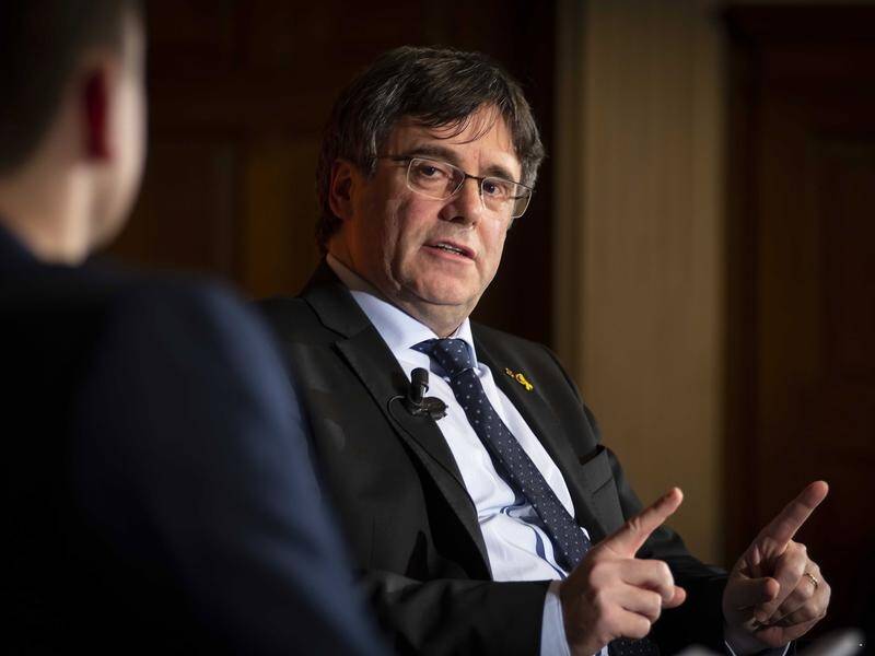 Former Catalan president Carles Puigdemont now lives in exile in Belgium.