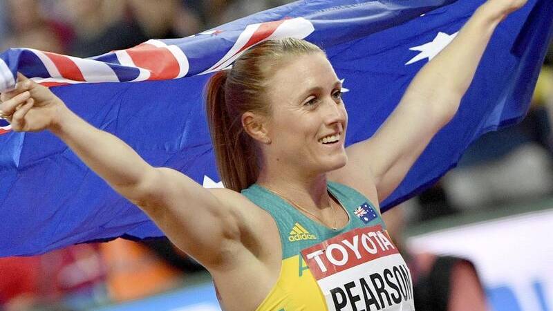 ON TRACK: Athletes like Sally Pearson give budding juniors something to aim for.