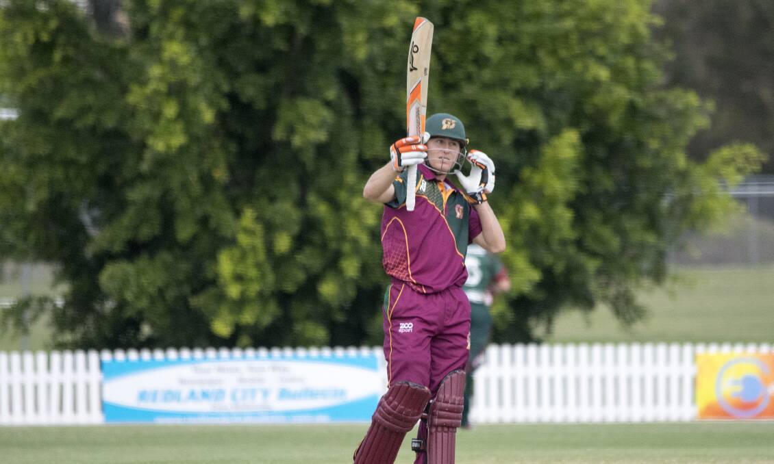 BAGGY GREEN: Redlands Tigers first Grade player Marnus Labuschagne has been named in the Australia's Ashes squad ahead of next week's first test at Edgbaston. Photo: Doug O'Neill. 