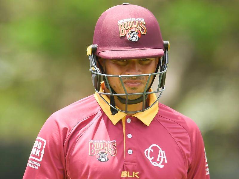Usman Khawaja's 93 led Queensland to victory against Tasmania in their one-day cup clash in Hobart.