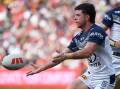 Veteran North Queensland half Chad Townsend has been superb in the club's unbeaten start in the NRL. (Jono Searle/AAP PHOTOS)