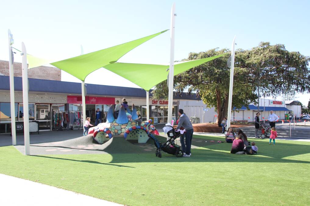 Cleveland's Bloomfield Street park has been revamped as part of council's plan to revitalise the CBD. It also extended a $1.5 million package of incentives for developments in the area.