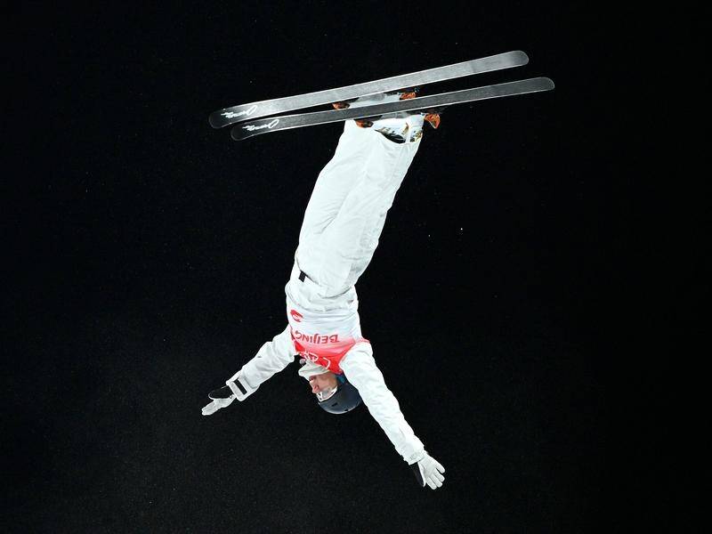 Australia's Laura Peel finished fifth in the Beijing Olympic women's freestyle aerials final.