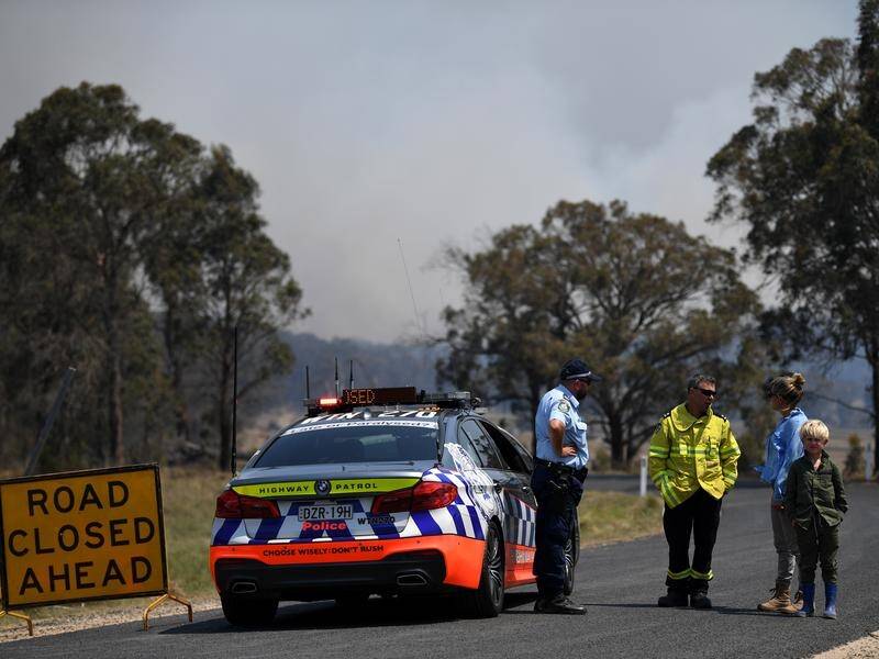 Wytaliba locals are still waiting for a chance to return to the NSW town devastated by bushfires.