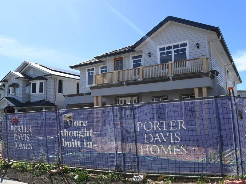 Creditors Grant Thornton have released a report into the collapse of home builder Porter Davis. (Jono Searle/AAP PHOTOS)