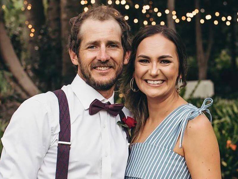 Matt Field and pregnant partner Kate Leadbetter were killed while crossing a road in Brisbane.