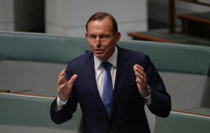 Tony Abbott . Photo: Nick Moir 