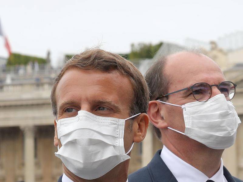 French President Emmanuel Macron and French Prime Minister Jean Castex back the wearing of masks.