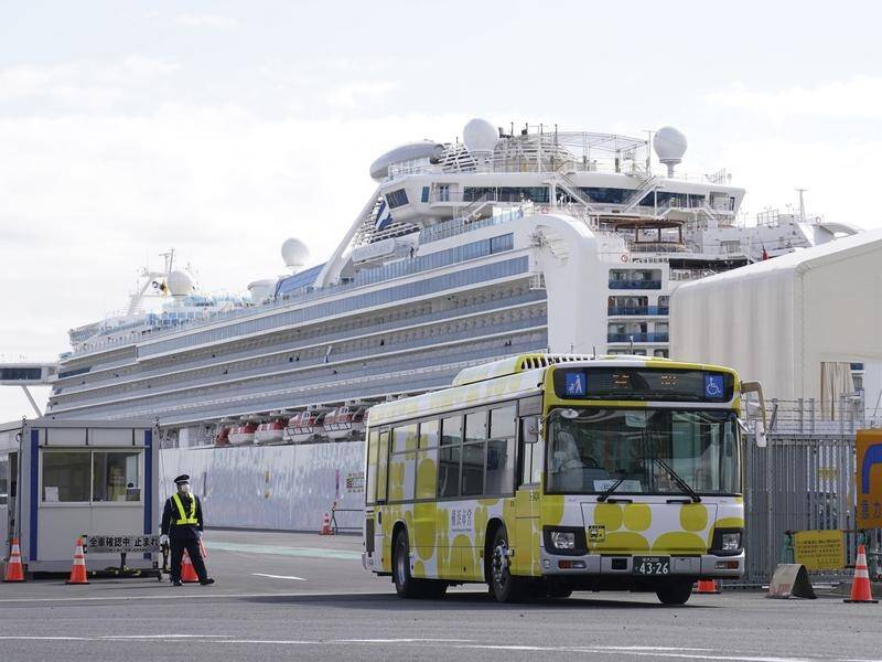 Passengers have begun disembarking the quarantined cruise ship in Yokohama.