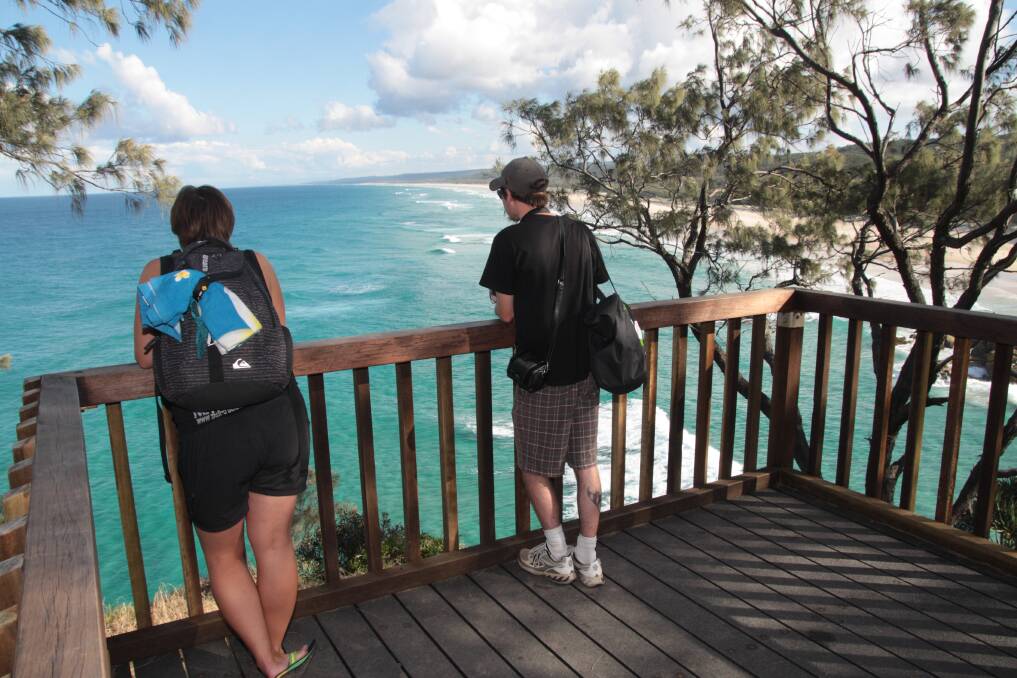 The Gorge Walk at Point Lookout, North Stradbroke Island. PHOTO: Chris McCormack
