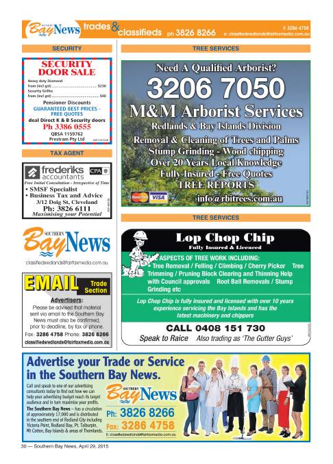 Southern Bay News | April 2015