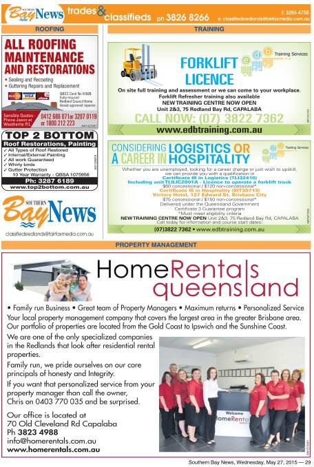 Southern Bay News | May 2015