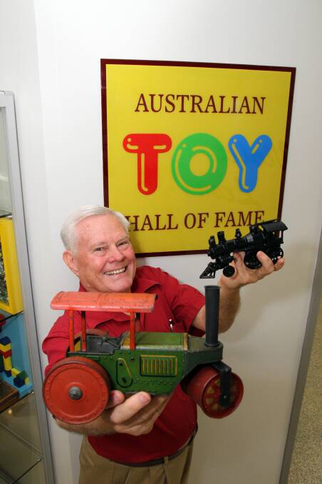 Redland Museum Open Day and official opening of the Australian Toy Hall of Fame: Australia now has a Toy Hall of Fame and it is located at Redland Museum, right here in Redland City. Museum president Ross Bower is delighted with the opening and the diverse range of historic toys on display. Photo by Chris McCormack