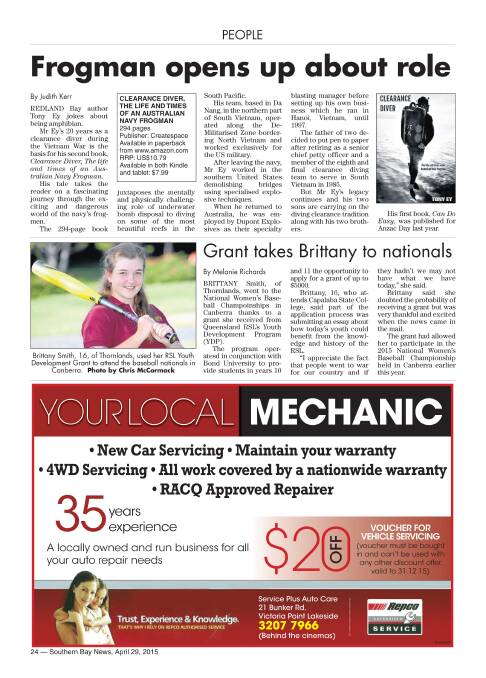 Southern Bay News | April 2015