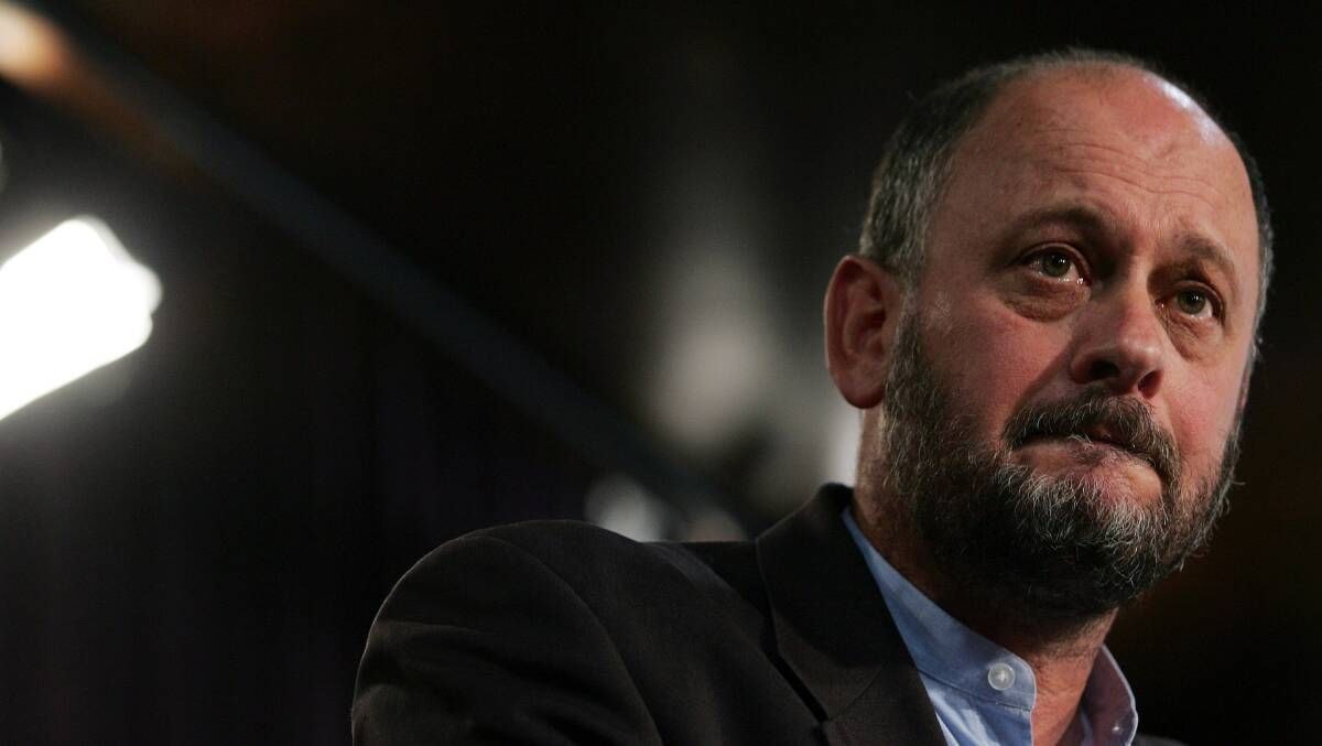 Tim Flannery, the 2007 Australian of the Year, gives a speech on global warming at the National Press Club in July 2007. Picture: Getty Images