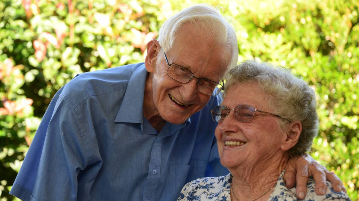 Alf and Berynice Ford celebrate 70 years of marriage today. Photo: Matt McLennan