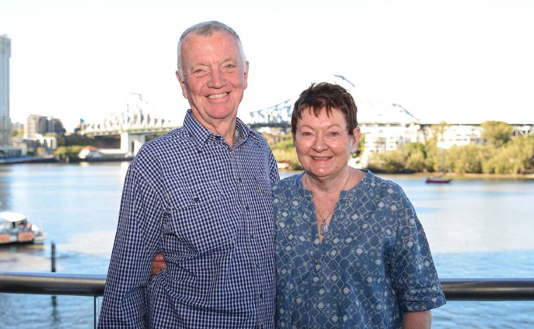 Half a century of love: Peter and Rhonda Maguire.