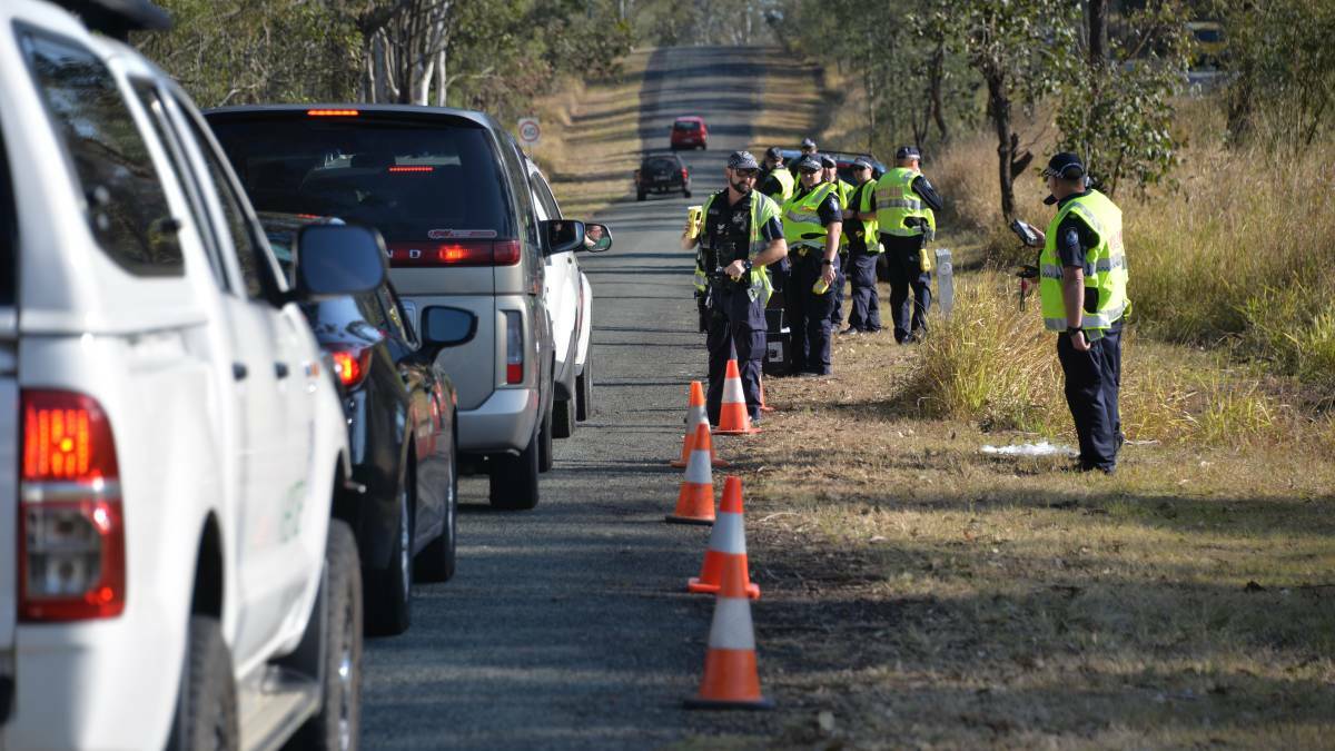 Testing drivers: Police have resumed static road-side breath tests in the wake of COVID-19.