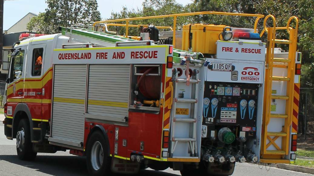 A Capalaba house was damaged by fire last night.