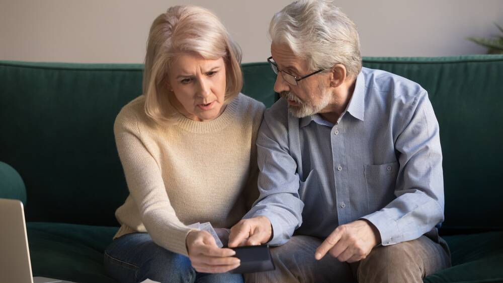 Retirees face worrying financial times. Image: Shutterstock