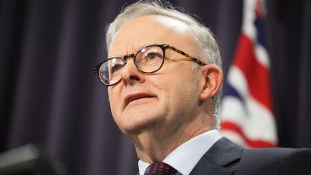 Prime Minister Anthony Albanese has hailed the passage of Labor's climate bill through the lower house. Picture: Sitthixay Ditthavong