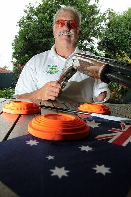 ON TARGET: Clay target shooter Mark Farrow, of Birkdale, will compete in Lonato, Italy in the International  Grand Prix for disabled shooters.