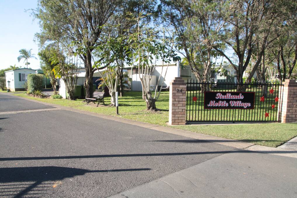 REDLANDS Mobile Village on Collingwood Road, Birkdale, will be converted into a retirement village next year and has been renamed Gateway Lifestyle Redlands. Photo: CHRIS McCORMACK