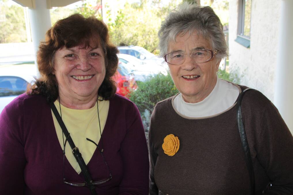 Erna Smith, of Wynnum, and Pauline Tetther, of Victoria Point.