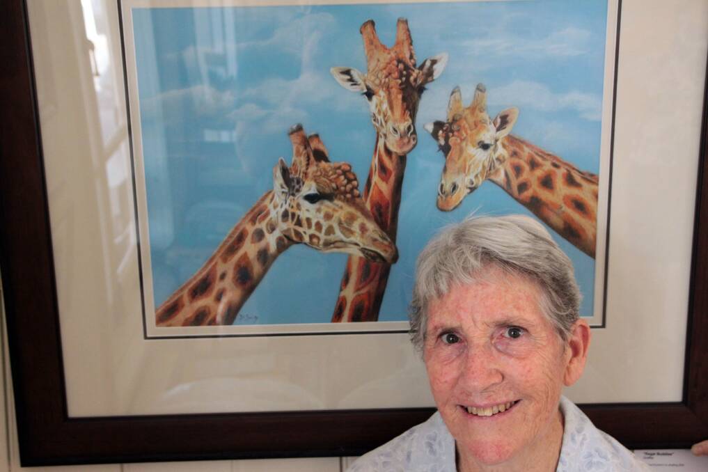 "Regal Buddies" by Diane Smith of Park Ridge to be exhibited at the Old Schoolhouse Gallery.Photo by Chris McCormack