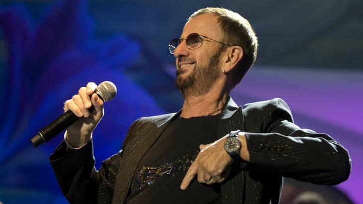 Ringo Starr in his first Australian show since 1964.