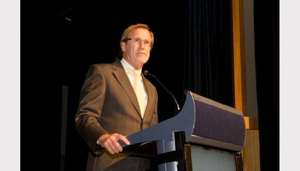 Chamber President Garry Hargrave. 