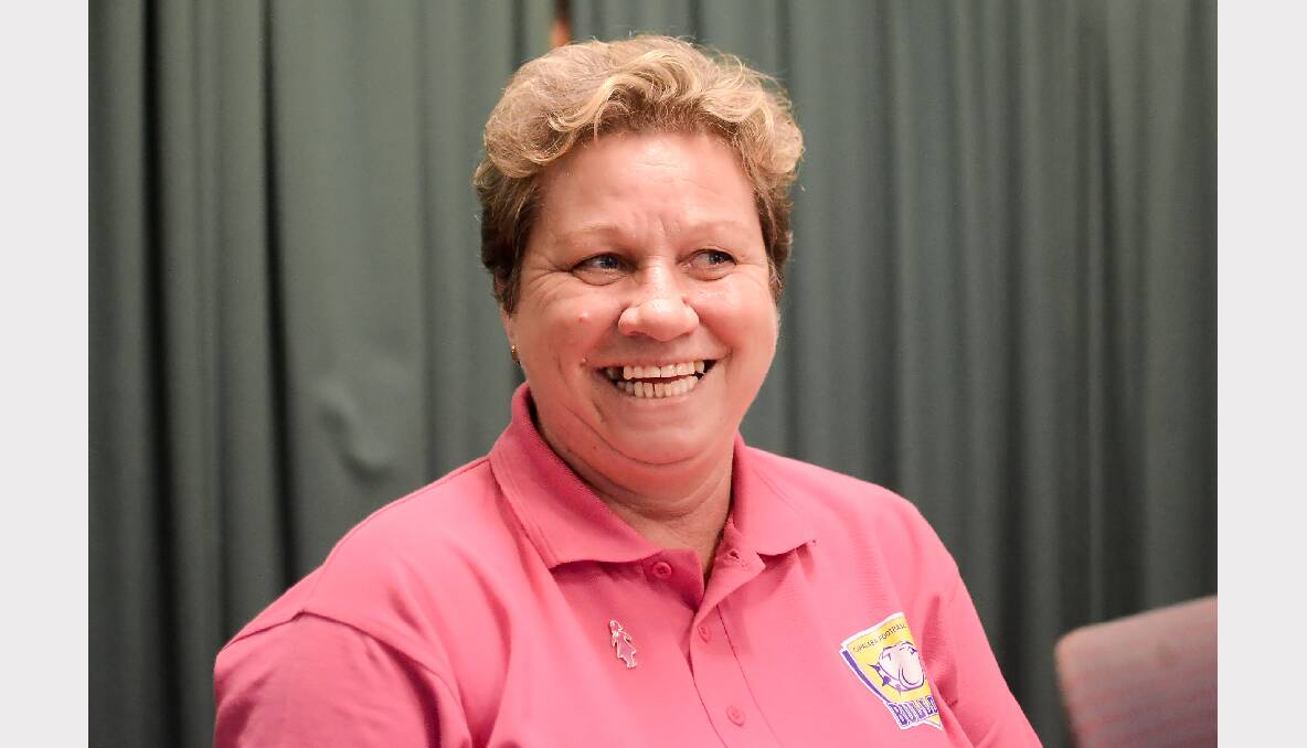  Dee Cobb raised monies including shaving her head which she dedicated to a recent friends battle with breast cancer. Dee was supported by family members who also shaved down for the cause. Capalaba Bulldogs Football breast cancer awareness day