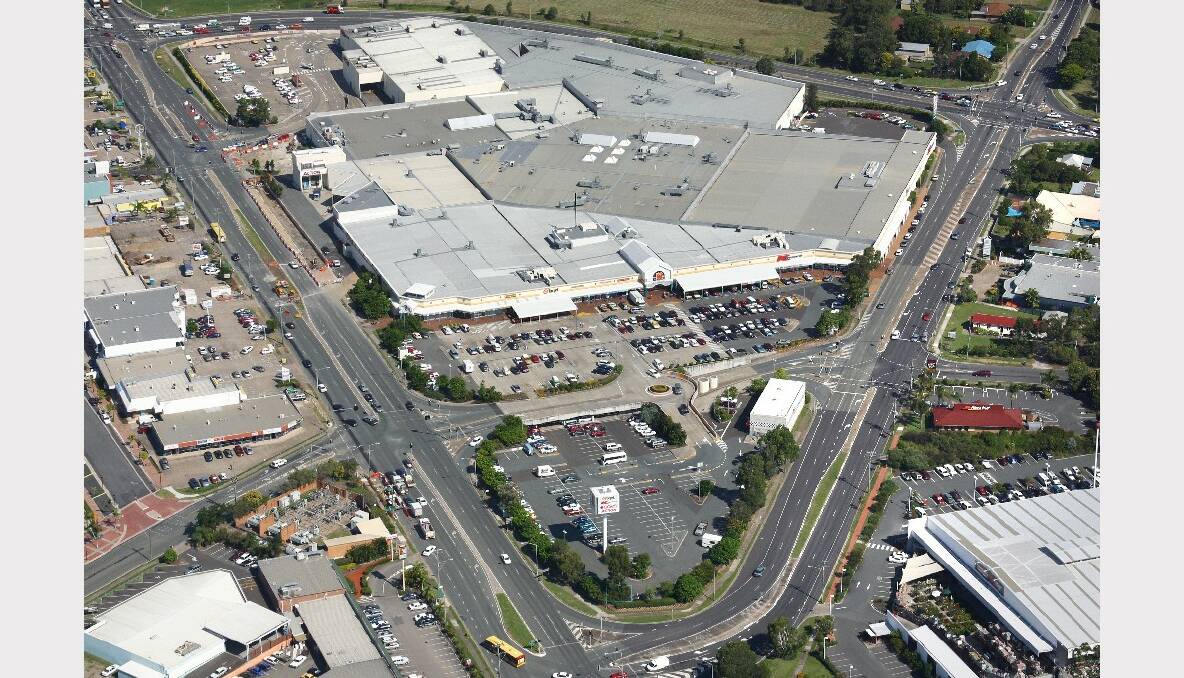 Capalaba Park Shopping Centre now where the Capalaba Drive once was. Photo courtesy of Capalaba Park Shopping Centre.