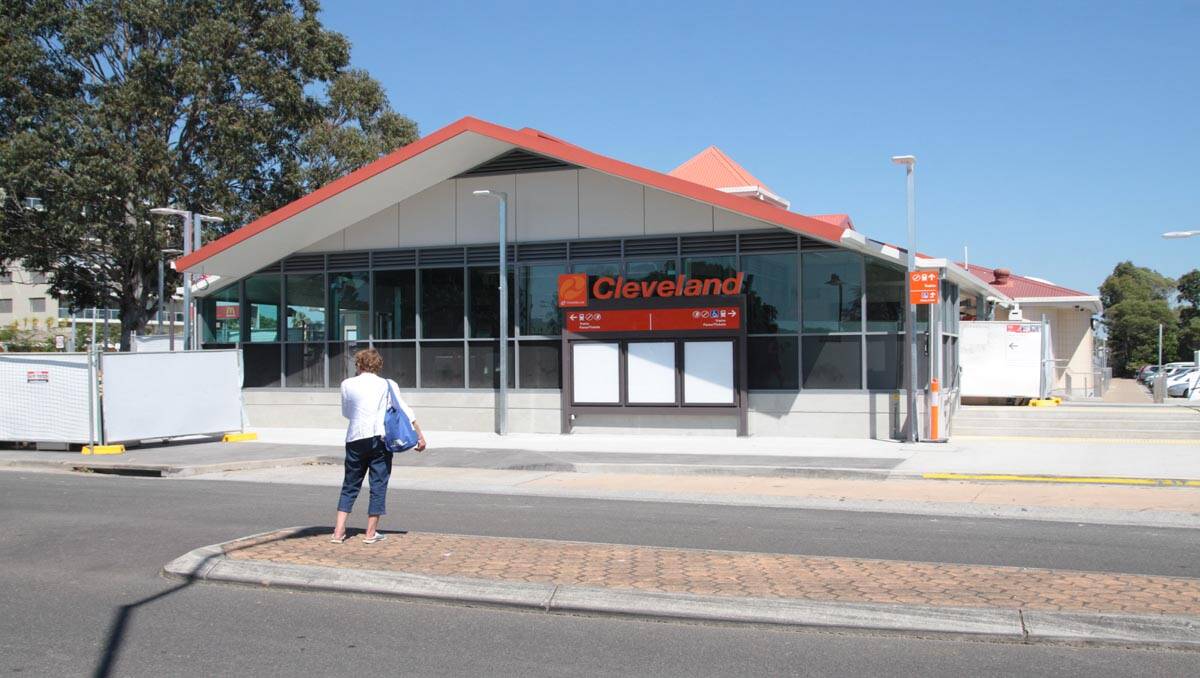 The upgrade of the Cleveland railway station started in May and includes a glassed foyer, ticket counter, more closed-circuit television cameras and renovating the toilet block