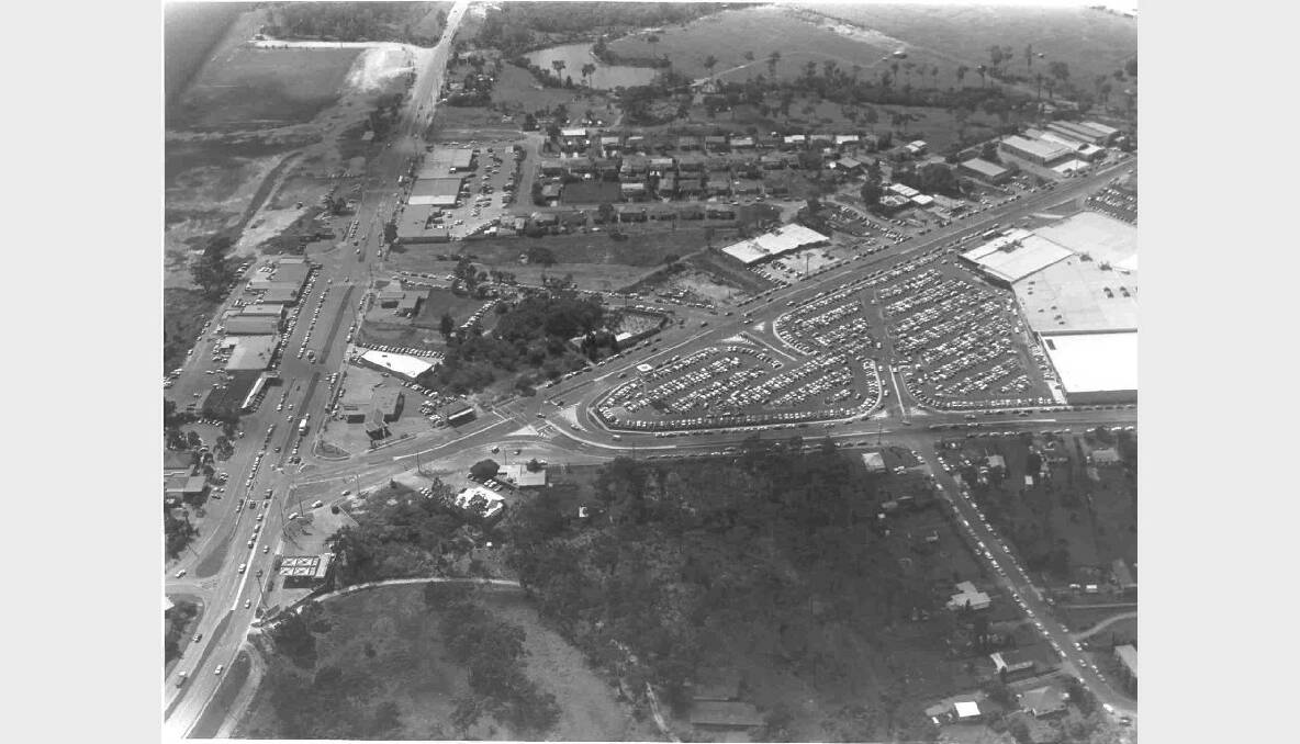This is what the Capalaba area looks like when Capalaba Shopping Centre opened in 1981.