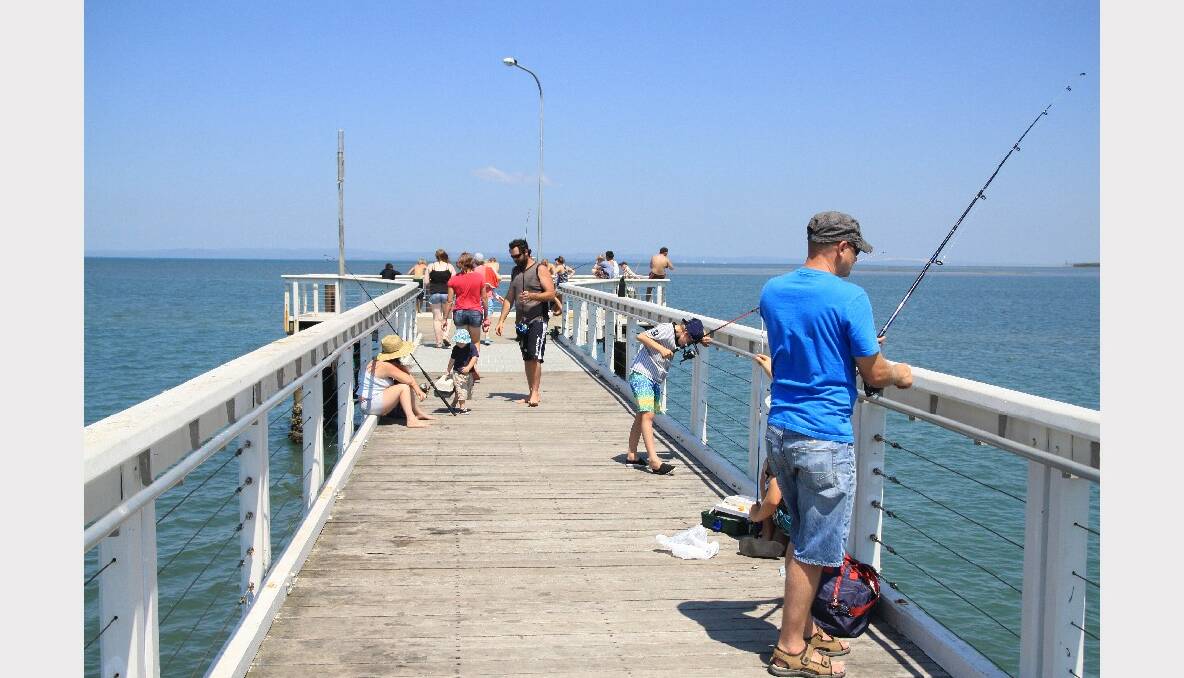 The Wellington Point jetty today.